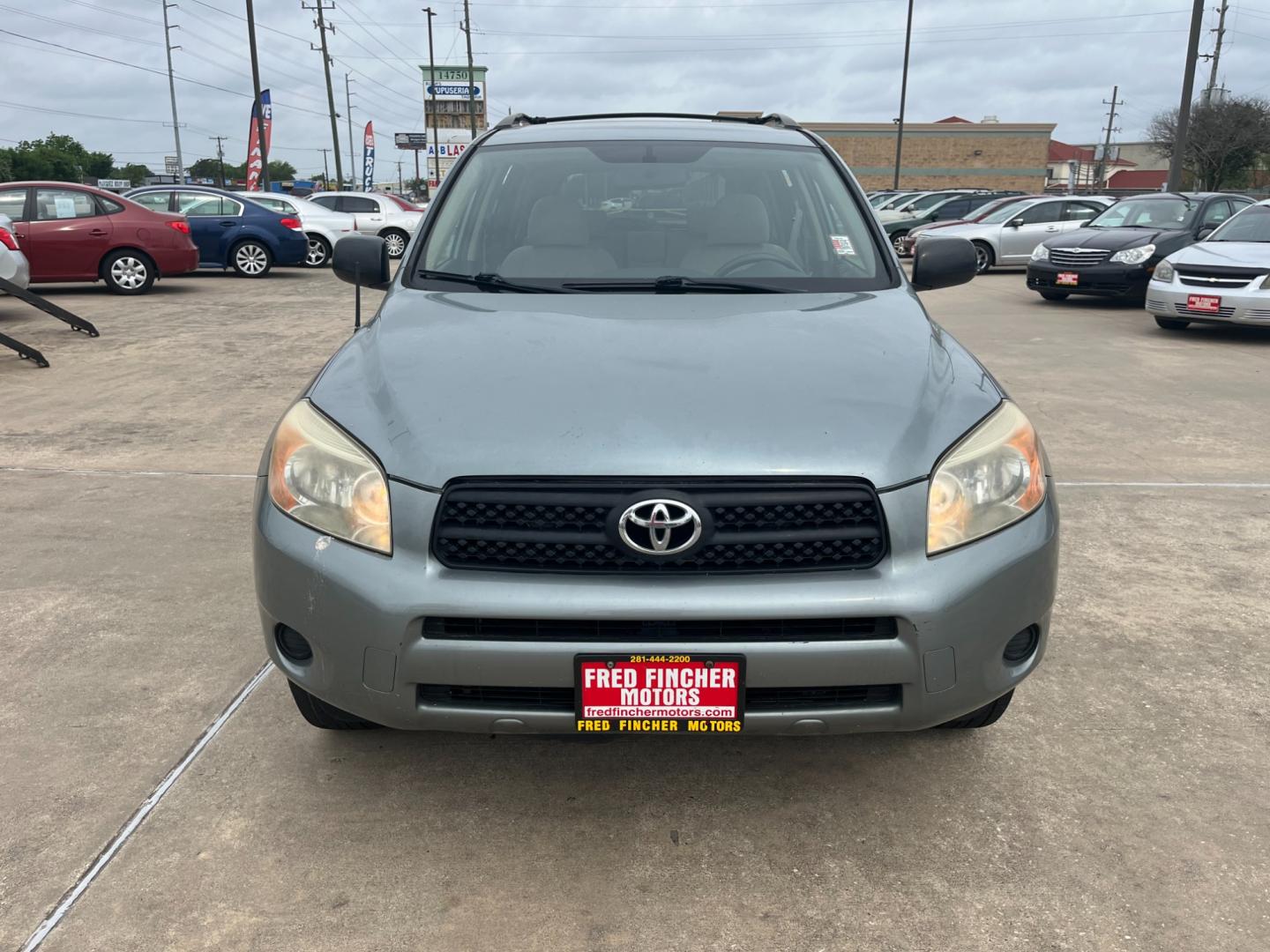 2008 green /TAN Toyota RAV4 Base I4 4WD (JTMBD33V685) with an 2.4L L4 DOHC 16V engine, 4-Speed Automatic transmission, located at 14700 Tomball Parkway 249, Houston, TX, 77086, (281) 444-2200, 29.928619, -95.504074 - Photo#1